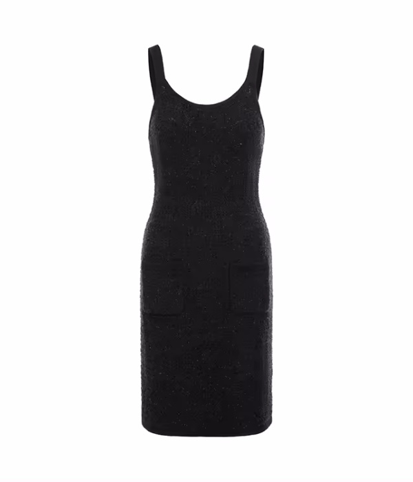 women knit sweater dress