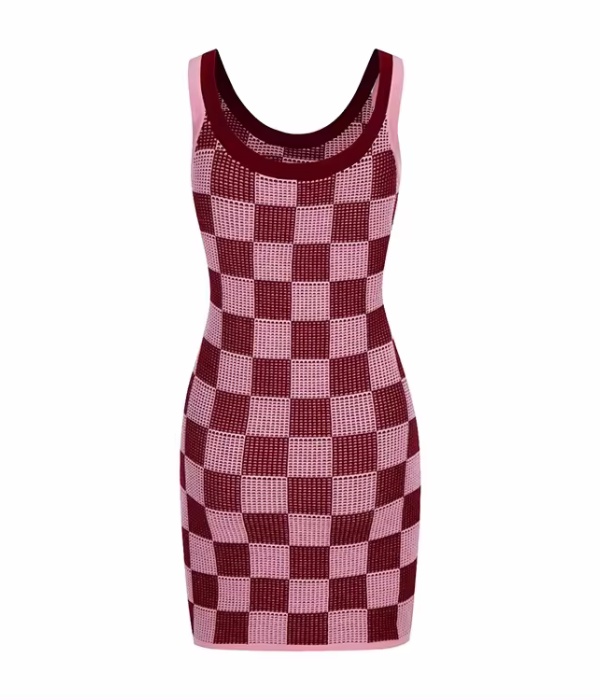 women knit sweater dress